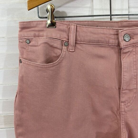 Talbots Jeans Size 16P Pink Flawless Slim Ankle Denim NWOT - Picture 3 of 11
